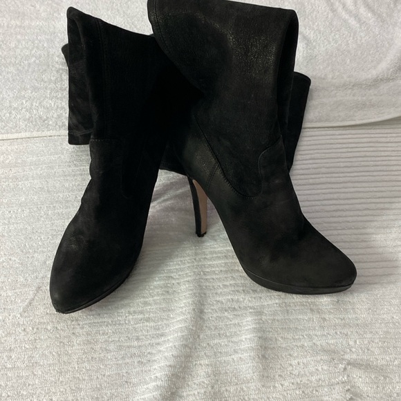 Prada black size37 usa7 leather like suede - Picture 13 of 16